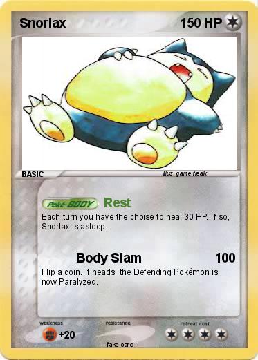 Pokemon Snorlax