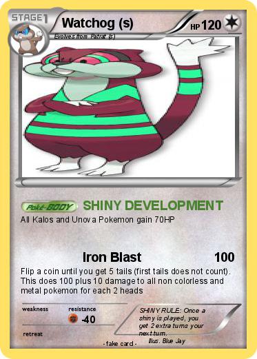 Pokemon Watchog (s)