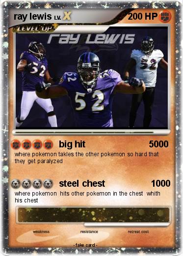 Pokemon ray lewis