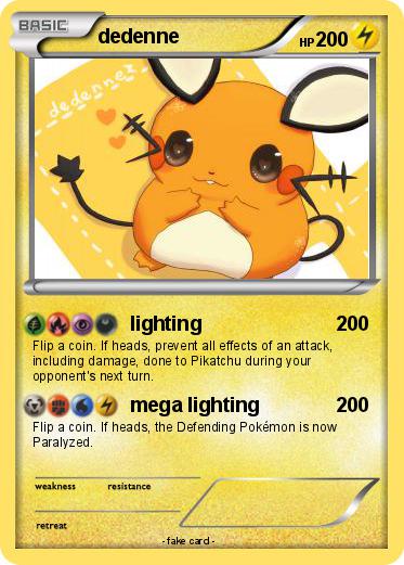 Pokemon dedenne