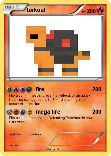Pokemon torkoal