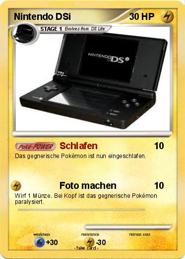 Pokemon Nintendo DSi