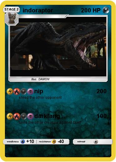 Pokemon indoraptor