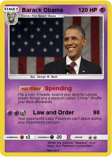 Pokemon Barack Obama
