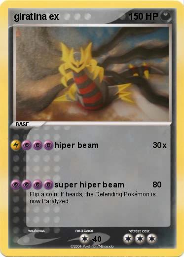 Pokemon giratina ex