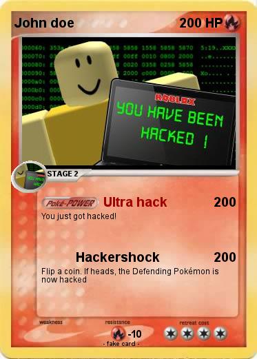 Pokemon John doe