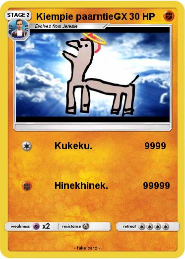 Pokemon Kiempie paarntieGX