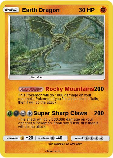 Pokemon Earth Dragon