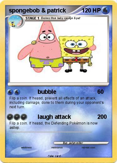 Pokemon spongebob & patrick