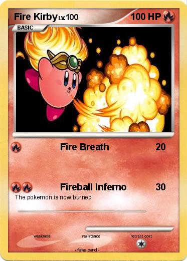 Pokemon Fire Kirby