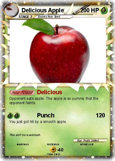 Pokemon Delicious Apple