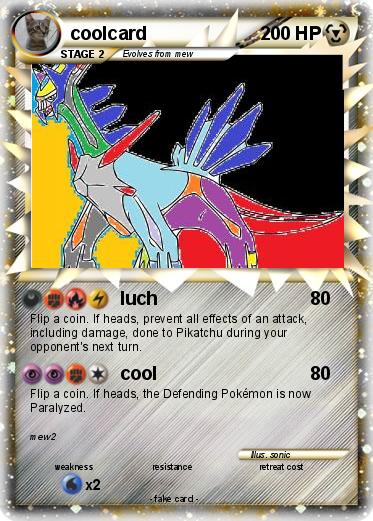 Pokemon coolcard