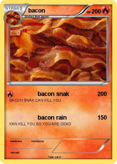 Pokemon bacon