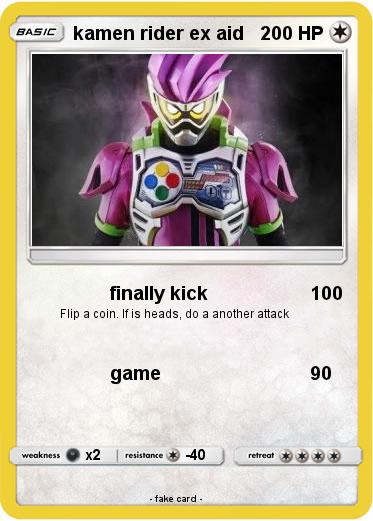 Pokemon kamen rider ex aid