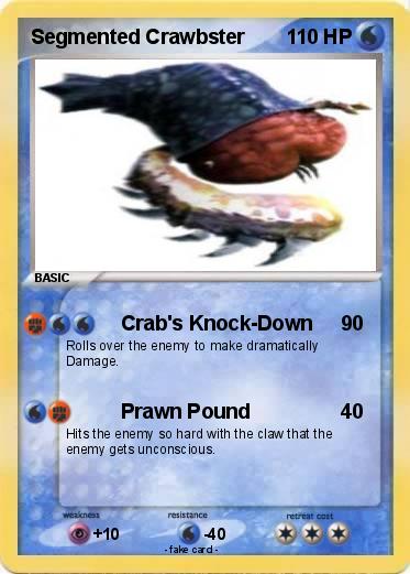 Pokemon Segmented Crawbster