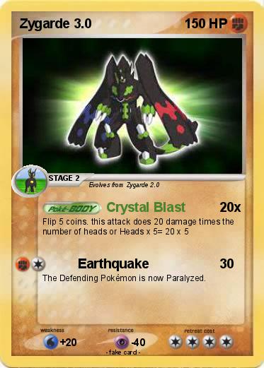 Pokemon Zygarde 3.0