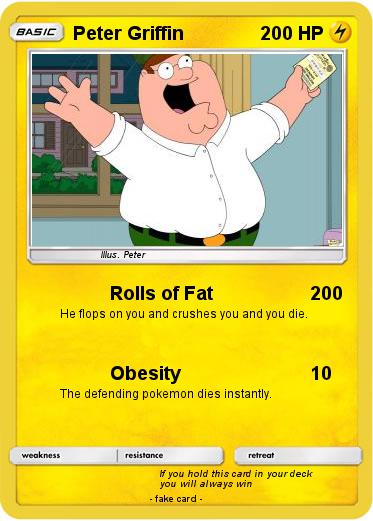 Pokemon Peter Griffin