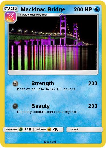 Pokemon Mackinac Bridge