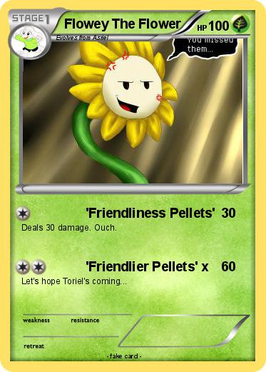 Pokemon Flowey The Flower