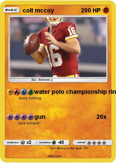 Pokemon colt mccoy