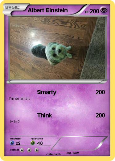 Pokemon Albert Einstein