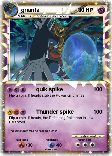 Pokemon grianta