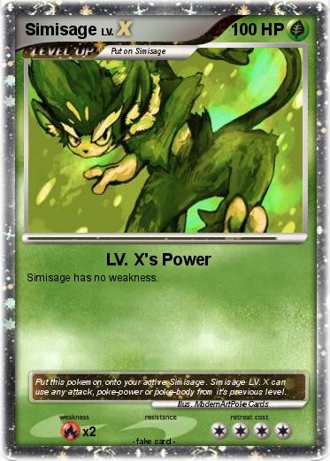Pokemon Simisage