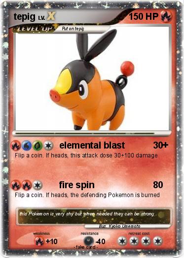 Pokemon tepig