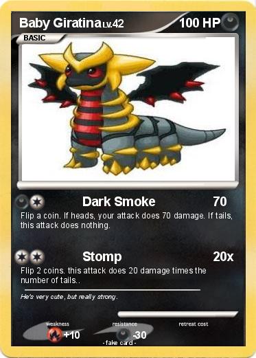 Pokemon Baby Giratina