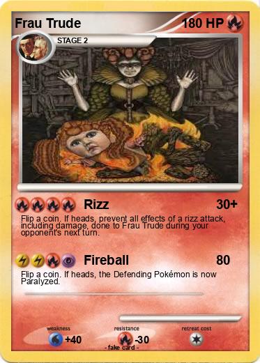 Pokemon Frau Trude
