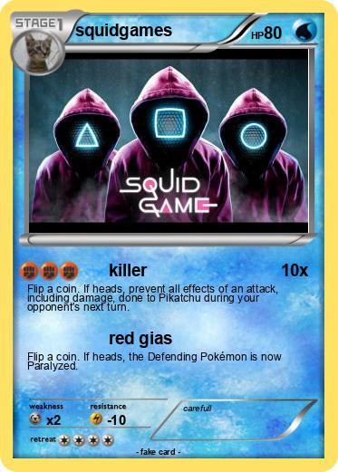 Pokemon squidgames