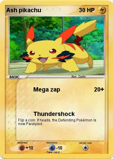 Pokemon Ash pikachu