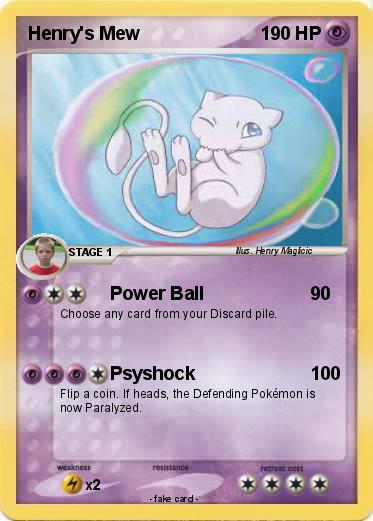 Pokemon Henry's Mew
