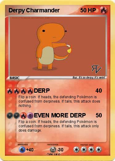 Pokemon Derpy Charmander