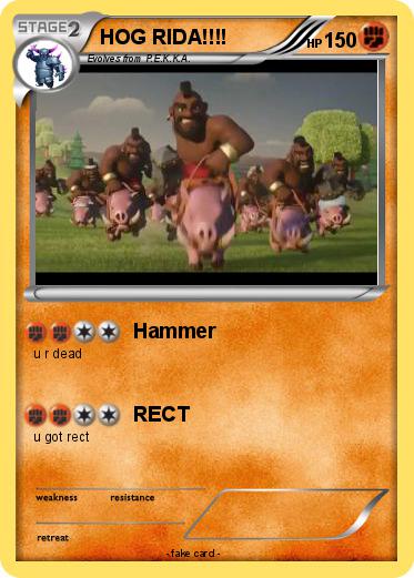 Pokemon HOG RIDA!!!! Pokemon HOG RIDA!!!!