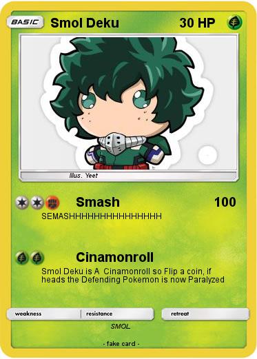 Pokemon Smol Deku