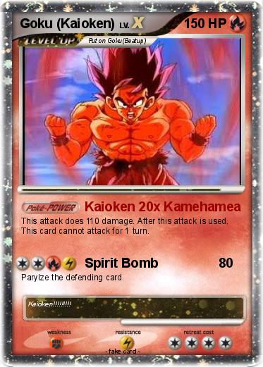 Pokemon Goku (Kaioken)
