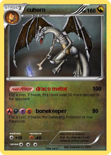 Pokemon cuhorn