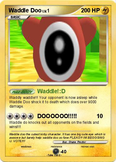 Pokemon Waddle Doo