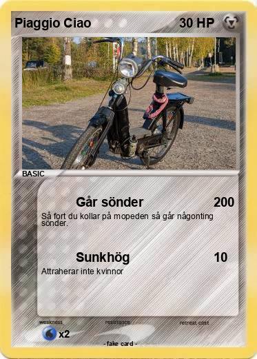 Pokemon Piaggio Ciao