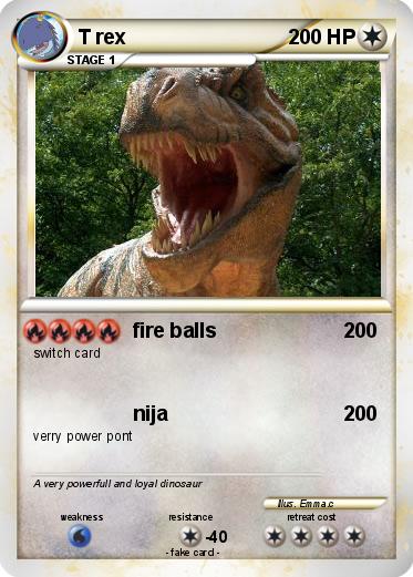 Pokemon T rex