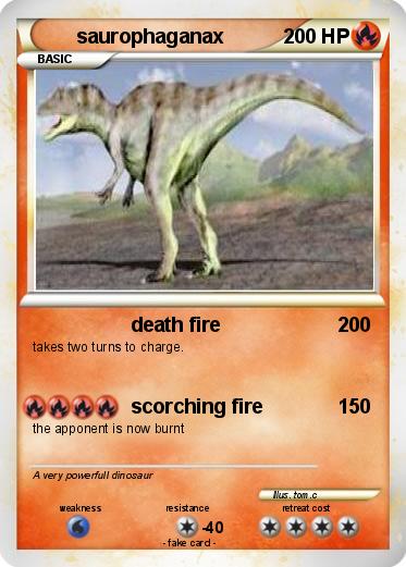 Pokemon saurophaganax