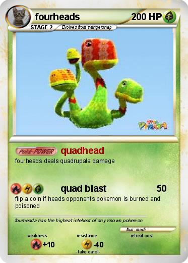 Pokemon fourheads