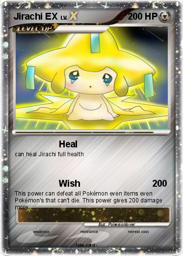 Pokemon Jirachi EX