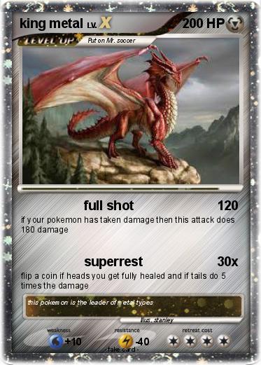 Pokemon king metal