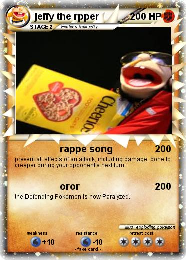 Pokemon jeffy the rpper