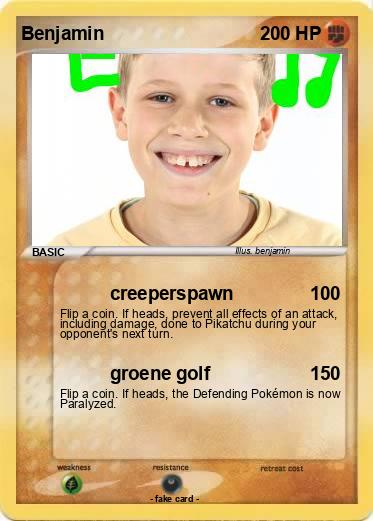 Pokemon Benjamin