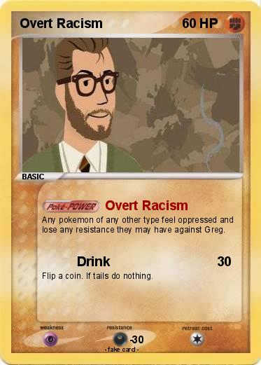 Pokemon Overt Racism