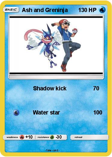Pokemon Ash and Greninja