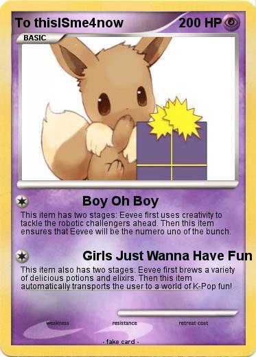 Pokemon To thisISme4now